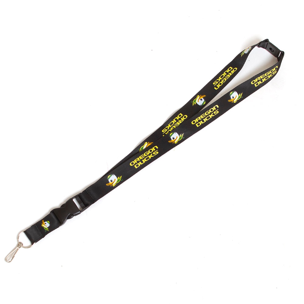 Classic Oregon O, Black, Lanyard, Gifts, 139423